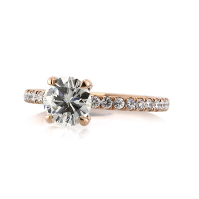 1.48ct Round Brilliant Cut Diamond Engagement Ring
