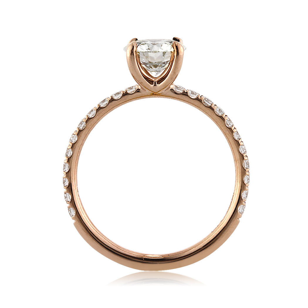 1.48ct Round Brilliant Cut Diamond Engagement Ring