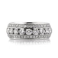 3.50ct Round Brilliant Cut Diamond Eternity Band