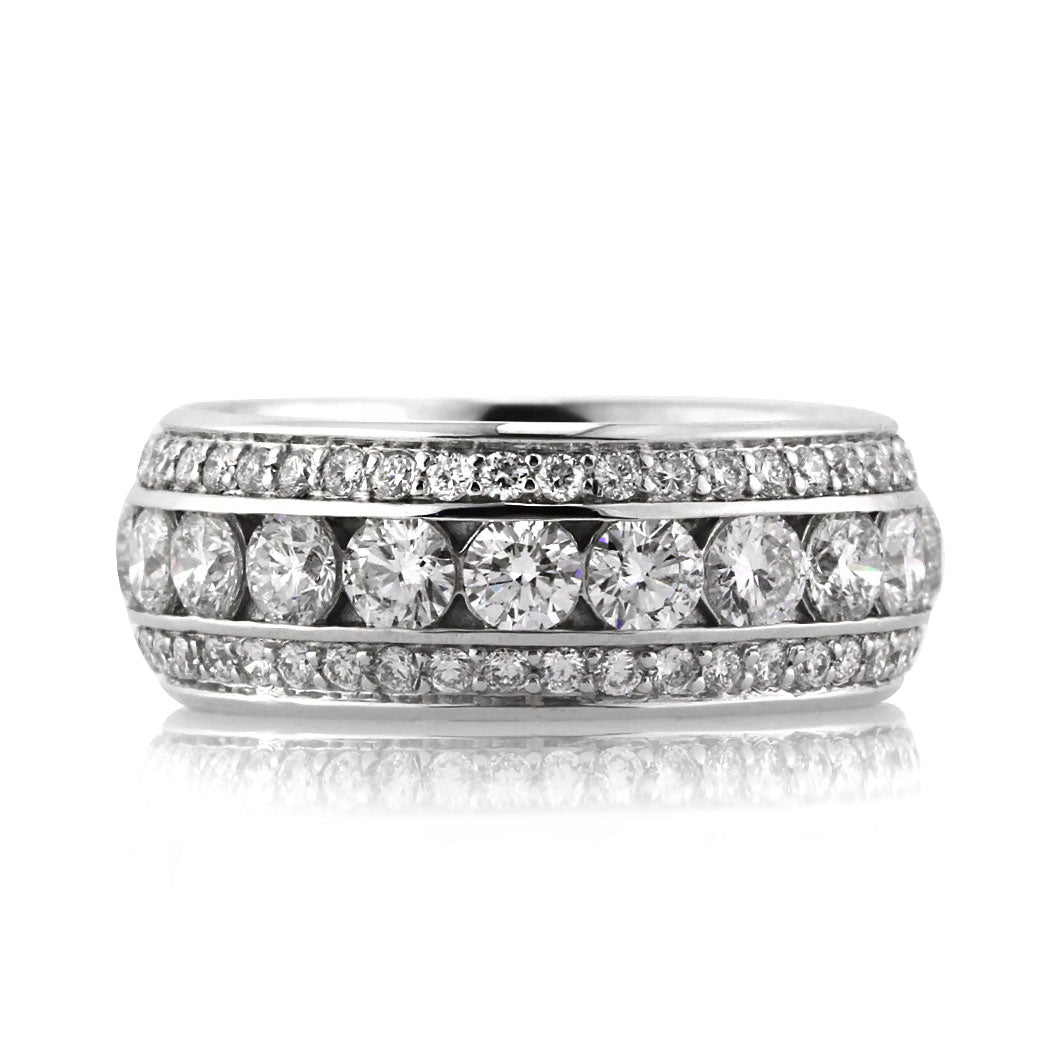 3.50ct Round Brilliant Cut Diamond Eternity Band