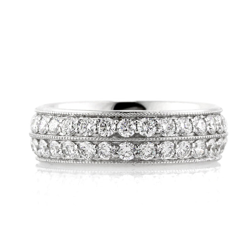2.20ct Round Brilliant Cut Diamond Eternity Band