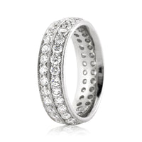 2.20ct Round Brilliant Cut Diamond Eternity Band