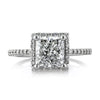 2.24ct Princess Cut Diamond Engagement Ring