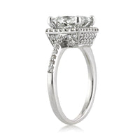 2.24ct Princess Cut Diamond Engagement Ring