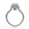 1.86ct Princess Cut Diamond Engagement Ring