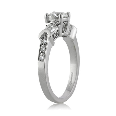 1.05ct Round Brilliant Cut Diamond Engagement Ring
