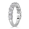 2.00ct Round Brilliant Cut Diamond Wedding Band in 18k White Gold