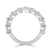 2.00ct Round Brilliant Cut Diamond Wedding Band in 18k White Gold