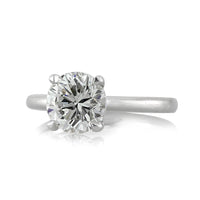 2.21ct Round Brilliant Cut Diamond Solitaire Engagement Ring