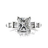2.42ct Princess Cut Diamond Engagement Ring