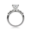 2.42ct Princess Cut Diamond Engagement Ring