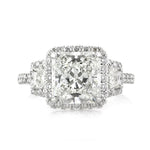 4.02ct Radiant Cut Diamond Engagement Ring