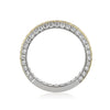 1.50ct Fancy Yellow Round Brilliant Cut Diamond Wedding Band