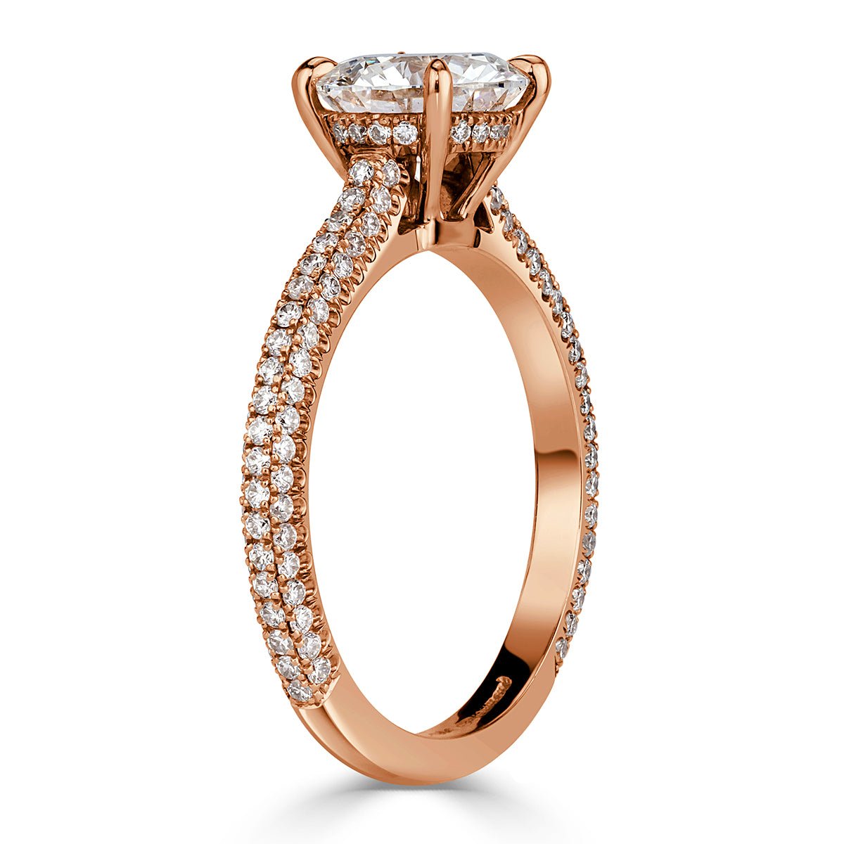 2.27ct Round Brilliant Cut Diamond Engagement Ring