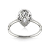 1.40ct Pear Shaped Diamond Engagement Ring