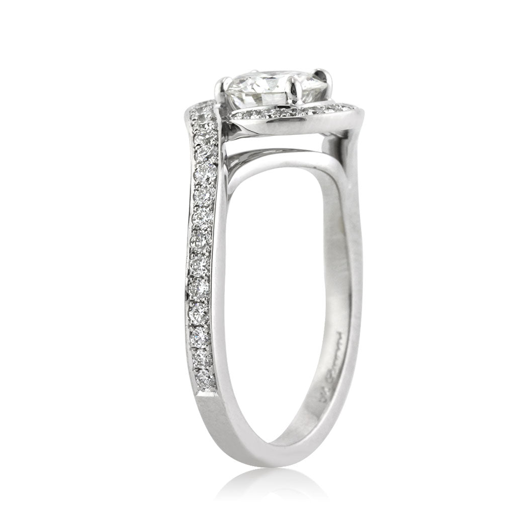 1.63ct Round Brilliant Cut Diamond Engagement Ring