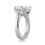 5.42ct Radiant Cut Diamond Engagement Ring