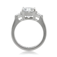 5.42ct Radiant Cut Diamond Engagement Ring