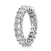 5.25ct Radiant Cut Diamond Eternity Band in 18k White Gold