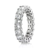 6.20ct Radiant Cut Diamond Eternity Band in Platinum