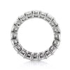 6.20ct Radiant Cut Diamond Eternity Band in Platinum
