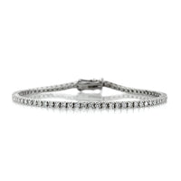 3.25ct Round Brilliant Cut Diamond Tennis Bracelet
