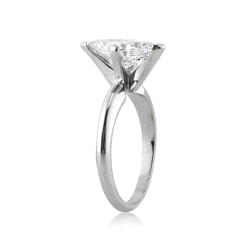 2.02ct Marquise Cut Diamond Solitaire Engagement Ring