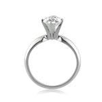 2.02ct Marquise Cut Diamond Solitaire Engagement Ring