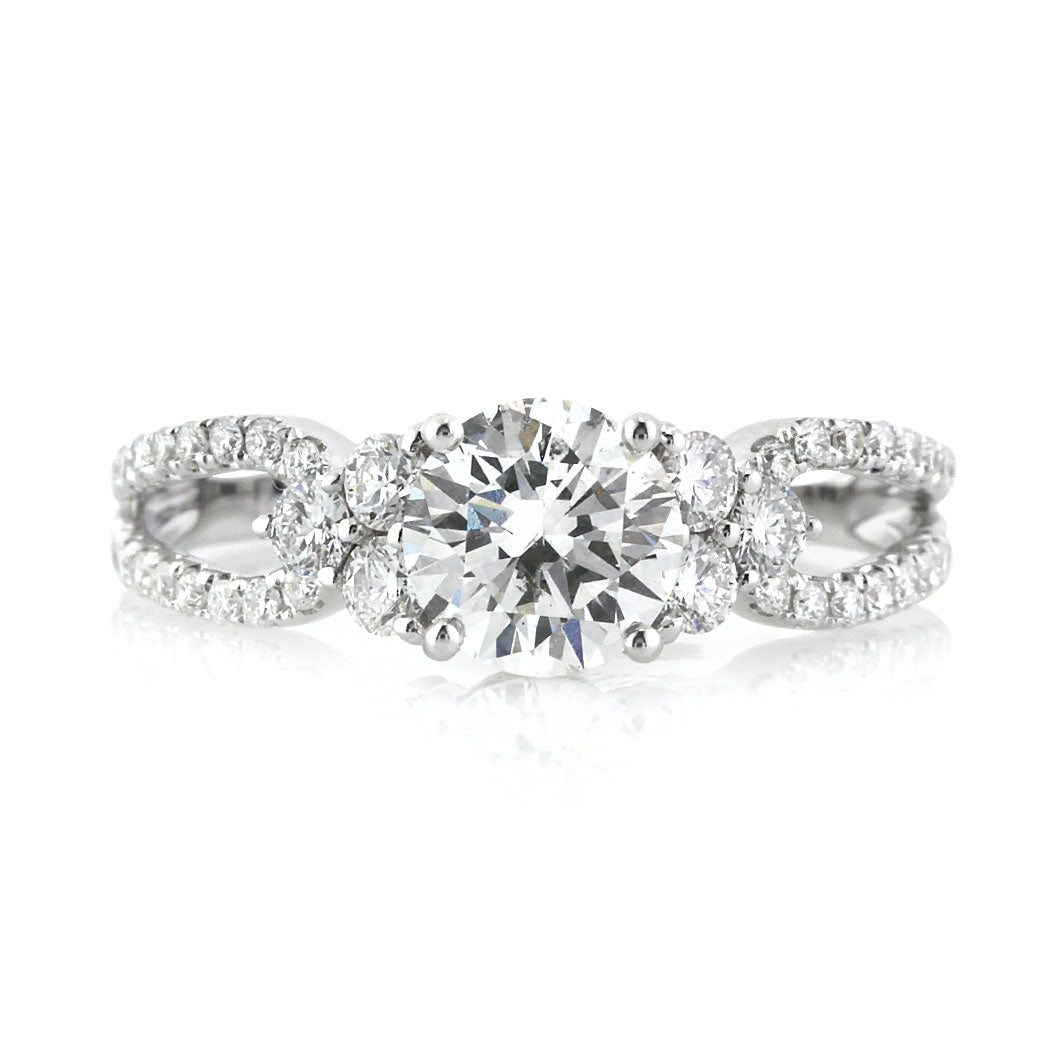 1.62ct Round Brilliant Cut Diamond Engagement Ring