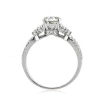 1.62ct Round Brilliant Cut Diamond Engagement Ring
