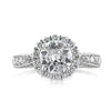 2.31ct Old European Cut Diamond Engagement Ring