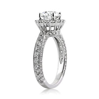 2.31ct Old European Cut Diamond Engagement Ring