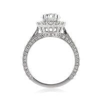 2.31ct Old European Cut Diamond Engagement Ring