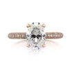 3.36ct Oval Cut Diamond Engagement Ring