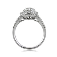 1.59ct Round Brilliant Cut Diamond Pear Shaped Right-Hand Ring