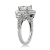 3.23ct Radiant Cut Diamond Engagement Ring