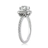 1.92ct Old Mine Cut Diamond Engagement Ring