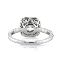 1.92ct Old Mine Cut Diamond Engagement Ring