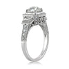 2.21ct Antique Cushion Brilliant Diamond Engagement Ring