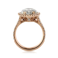 9.68ct Marquise Cut Diamond Engagement Ring