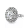 3.56ct Oval Cut Diamond Engagement Ring