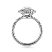 1.70ct Oval Cut Diamond Engagement Ring