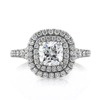 1.81ct Cushion Cut Diamond Engagement Ring