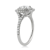 1.81ct Cushion Cut Diamond Engagement Ring