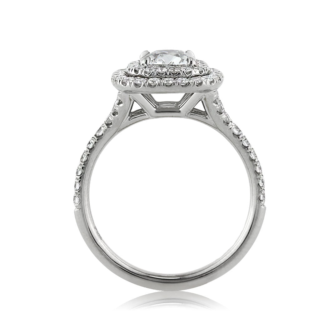 1.81ct Cushion Cut Diamond Engagement Ring