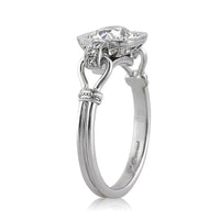 1.25ct Old European Cut Diamond Engagement Ring