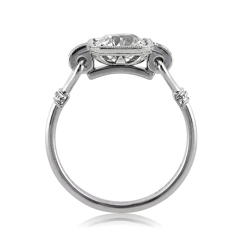 1.25ct Old European Cut Diamond Engagement Ring