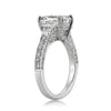 4.05ct Emerald Cut Diamond Engagement Ring