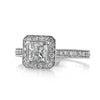 2.31ct Princess Cut Diamond Engagement Ring