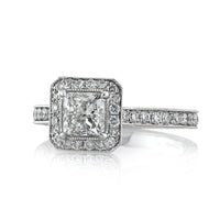 2.31ct Princess Cut Diamond Engagement Ring